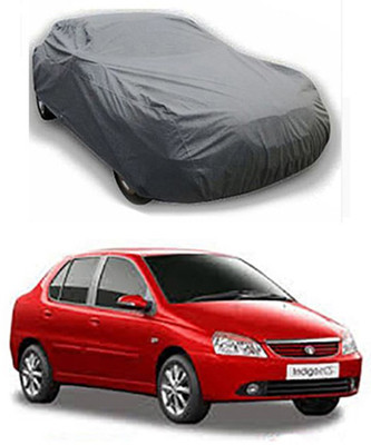 Auto Age Car Cover For Tata Indigo CS (Without Mirror Pockets)(Grey)