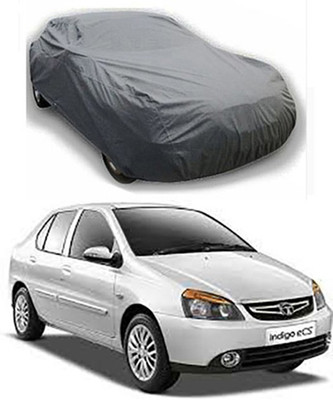 Auto Age Car Cover For Tata Indigo eCS (Without Mirror Pockets)(Grey)
