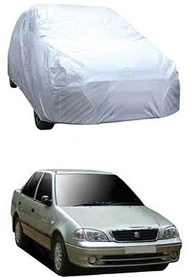 Auto Age Car Cover For Maruti Suzuki Esteem (Without Mirror Pockets)(Silver)