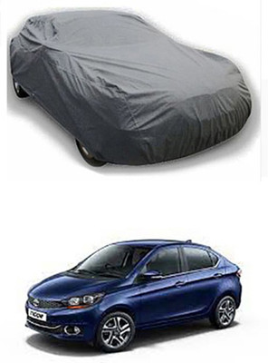 Auto Age Car Cover For Tata Tigor (Without Mirror Pockets)(Grey)