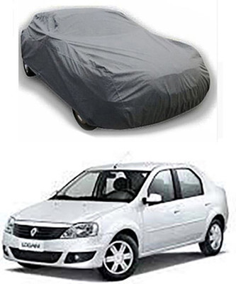 Auto Age Car Cover For Mahindra Logan (Without Mirror Pockets)(Grey)