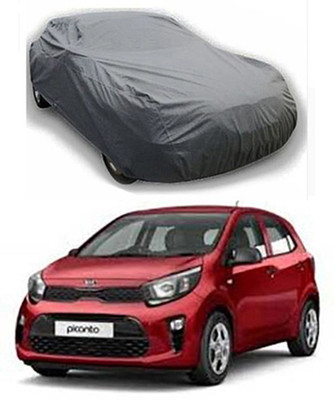 ZTech Car Cover For Kia Picanto (Without Mirror Pockets)(Grey)