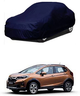 Auto Age Car Cover For Honda WR-V (Without Mirror Pockets)(Blue)