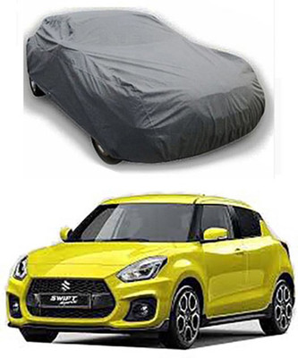 Auto Age Car Cover For Maruti Suzuki Swift (Without Mirror Pockets)(Grey)