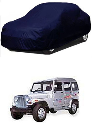 ZTech Car Cover For Mahindra Marshal (Without Mirror Pockets)(Blue)