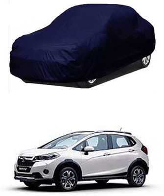 Auto Age Car Cover For Honda WRV (Without Mirror Pockets)(Blue)