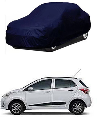 Auto Age Car Cover For Hyundai Grand i10 (Without Mirror Pockets)(Blue)