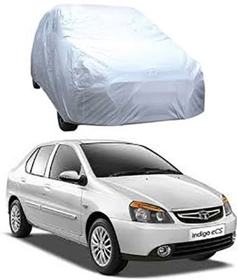 Auto Age Car Cover For Tata Indigo eCS (Without Mirror Pockets)(Silver)