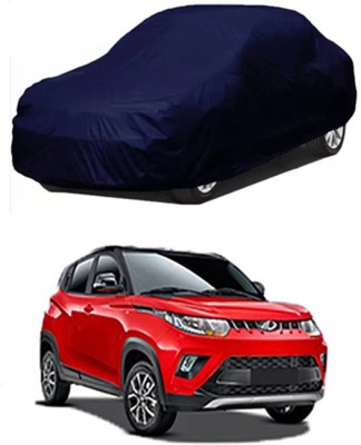 Auto Age Car Cover For Mahindra XUV500 2020 (Without Mirror Pockets)(Blue)