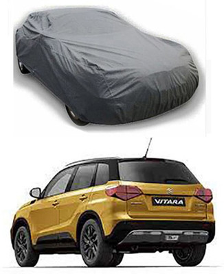 ZTech Car Cover For Maruti Suzuki Vitara (Without Mirror Pockets)(Grey)
