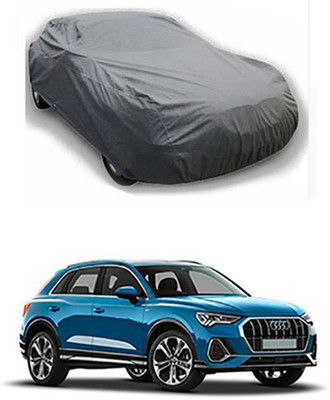 Auto Age Car Cover For Audi Q3 (Without Mirror Pockets)(Grey)