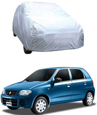 Auto Age Car Cover For Maruti Suzuki Alto (Without Mirror Pockets)(Silver)