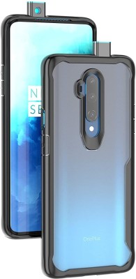 Phone Case Cover Front & Back Case for OnePlus 7T pro(Black, Transparent, Shock Proof, Silicon, Pack of: 1)
