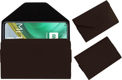 ACM Pouch for Mi 10T Pro(Brown, Cases with Holder, Pack of: 1)