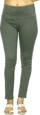 FCK-3 Dark Green Jegging(Solid)