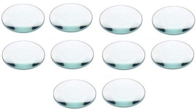 ERHIndia 10 pcs of Convex Lens (50 mm Diameter) (Focal Length 30 cm)(White)