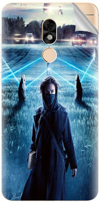 Snooky Panasonic Eluga Ray 800 Mobile Skin(Blue)