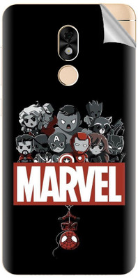 Snooky Panasonic Eluga Ray 800 Mobile Skin(Black)