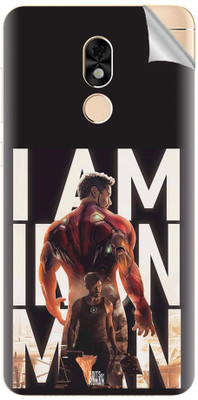 Snooky Panasonic Eluga Ray 800 Mobile Skin(Black)