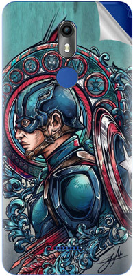 Snooky Panasonic Eluga Ray 530 Mobile Skin(Green)