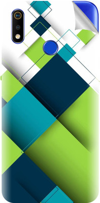 Snooky Realme 3 Mobile Skin(Green)