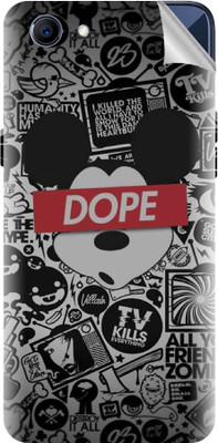 Snooky OPPO Realme 1 Mobile Skin(Grey)