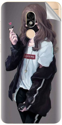 Snooky Panasonic Eluga Ray 800 Mobile Skin(Grey)