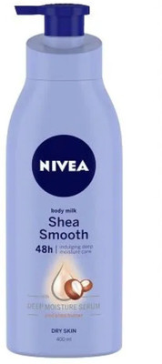 NIVEA Shea-Smooth Body lotion ,Pack of 1(400 ml)