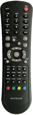 BhalTech STB-2140 Setup Box NXT Digital Remote Controller(Black)