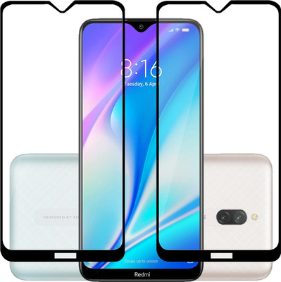 MobileBukket Edge To Edge Tempered Glass for Mi Redmi 8A Dual(Pack of 2)