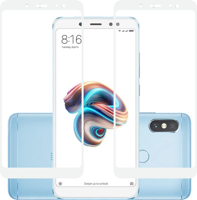 MobileBukket Edge To Edge Tempered Glass for Mi Redmi Note 5 Pro(Pack of 2)