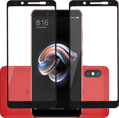 MobileBukket Edge To Edge Tempered Glass for Mi Redmi Note 5 Pro(Pack of 2)