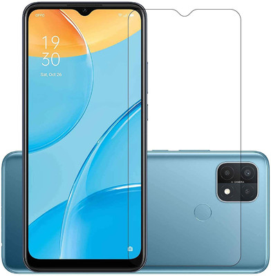 AGRSHI Tempered Glass Guard for Oppo A15(Pack of 1)
