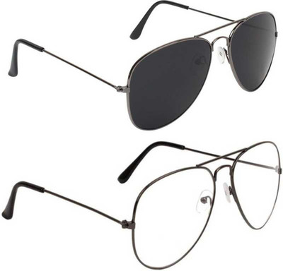 54% OFF on Shahs collections Aviator Sunglasses(For Men & Women, Black, Clear) 54% OFF on Shahs collections Aviator Sunglasses(For Men & Women, Black, Clear)