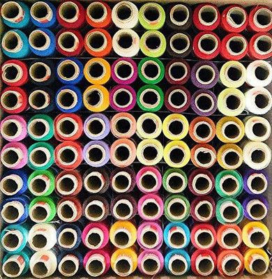 gofii multicolour Thread(150 m Pack of100)
