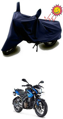 Auto Age Two Wheeler Cover for Bajaj(Blue)