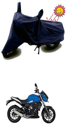 Auto Age Two Wheeler Cover for Mahindra(Blue)
