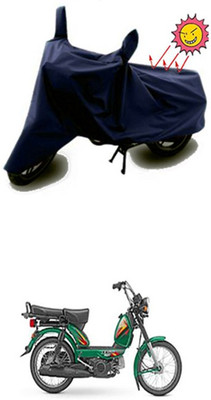 Auto Age Two Wheeler Cover for TVS(Blue)
