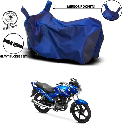 SEBONGO Waterproof Two Wheeler Cover for TVS(Star City, Blue)