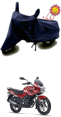 Auto Age Two Wheeler Cover for Bajaj(Blue)