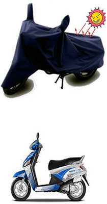 Auto Age Two Wheeler Cover for Mahindra(Blue)
