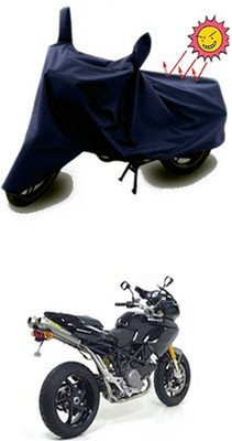 Auto Age Two Wheeler Cover for Ducati(Blue)