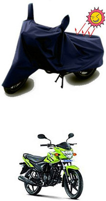 Auto Age Two Wheeler Cover for Suzuki(Hayate, Blue)