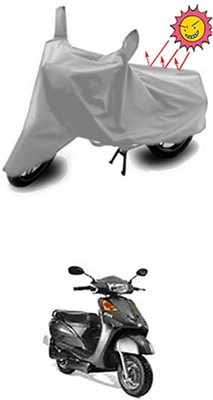 ZTech Two Wheeler Cover for Indus(Yo EXL, Silver)