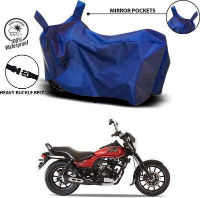 ANTHUB Waterproof Two Wheeler Cover for Bajaj(Avenger 180 Street, Blue)