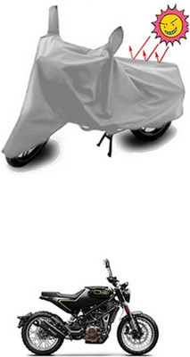 Auto Age Two Wheeler Cover for Honda(Silver)