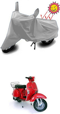 ZTech Two Wheeler Cover for LML(Silver)