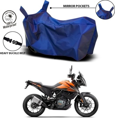 ANTHUB Waterproof Two Wheeler Cover for KTM(Duke 390, Blue)