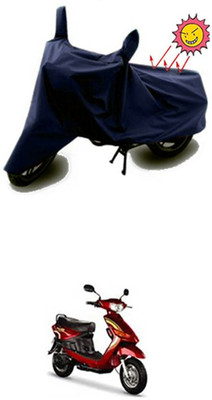 Auto Age Two Wheeler Cover for Indus(Yo Spark, Blue)
