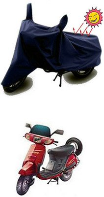 Auto Age Two Wheeler Cover for Kinetic(Blue)